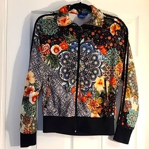 Adidas Women's Originals Jardim Agharta Multi-Color Track Jacket